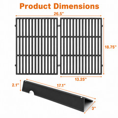 Weber Genesis II 300 Grill Parts Kit 66095 Grates 66032 Bars E310 E330 GS4