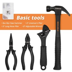 218-Piece General Household Hand Tool kit Professional Auto Repair Tool Set