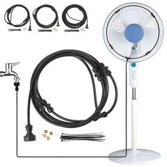 USA Misting Fan Kit Cool Patio Water Mister Spray For Cooling Outdoor 10/20/33FT
