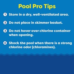 In The Swim 4 Inch Stabilized Chlorine Sticks – 98.6% Trichlor 25 Pounds