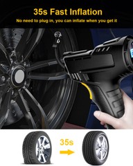 150PSI Tire Inflator Car Air Pump Compressor Digital Electric Portable Auto 12V
