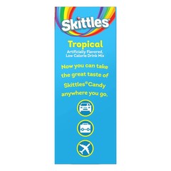 Skittles Zero Sugar Powdered Drink Mix Tropical 30 Variety Pack | UK Seller
