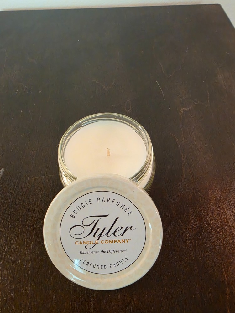 Tyler Candle Company – Wishlist – 3.4oz jar candle White Candle