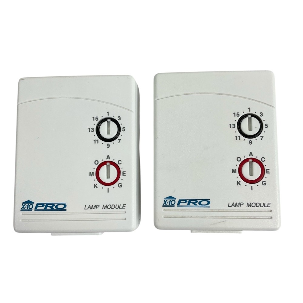 X10 Pro Lamp Module PLM01 120 Volts 60 Hz Mx 300 watts Lot of 2