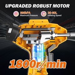 Car Air Tire Pump Inflator Compressor LED Digital Electric Portable 980kPa 20V