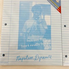 Napoleon Dynamite School Supplies Lot Folders Loose Leaf Paper Heck Yes! Liger