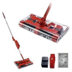 4000 RPM Swivel Sweeper Cordless Vacuum Lightweight 360 Swivel Rechargeable Quad