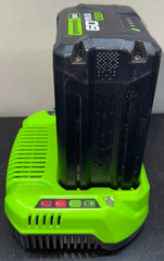 Greenworks Pro 60v Battery LB60A00 & Charger CAC801
