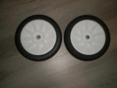 LAWN BOY SILVER SERIES LAWNMOWER WHEELS replaces PART # 92-1042 (SET OF 2)