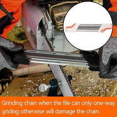 2 in 1 4.0mm Easy File Chainsaw Chain Sharpener for Stihl 3/8″ Diameter 5/32″
