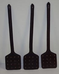 Authentic Amish Made 100% Real Leather Heavy Duty Fly Swatter