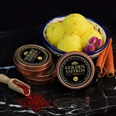 Golden Saffron, Finest Pure Premium All Red Saffron Threads, Grade A+