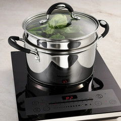Tramontina 3Qt Stainless Steel Steamer Double Boiler 4-Piece Set Induction Ready