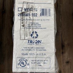 NEW Trion Air Bear Pleated Replacement Air Filter MERV 11 259112-102 20”x25”x5”