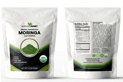 USDA Certified Organic Moringa Oleifera Leaf Powder 12 OZ Free Ship
