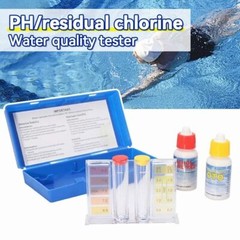 HORMY 2 Way Swimming Pool Testing Kit Water Tester For Chlorine and Ph Test USA