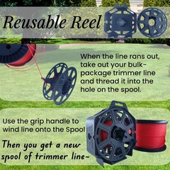 String Trimmer Line .095 0.5 LB Compatible with Ego String Trimmer 095 Weed E…