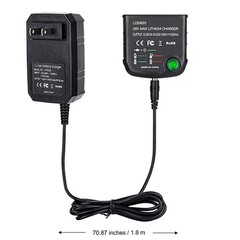 LCS1620 Charger for Black and Decker 20v max Charger 20V Lithium Battery LBXR20