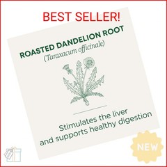 Traditional Medicinals Organic, Roasted, Dandelion Root Tea – Supports Normal De