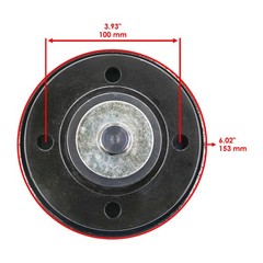 315-211S 315-212S 315-381S 315-613S Deck CCW Spindle w/ 6″ Pulley for Land Pride