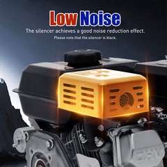 212cc 4-Stroke 7.5 HP Electric Start Horizontal Engine Go Kart Gas Engine Motor