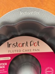 Instant Pot Fluted Bundt Cake Pan 6-8 Quart Compatible Non-Stick Oven-Safe New