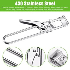 Master Opener– Adjustable Multifunction Jar & Bottle Opener Stainless Steel Tool