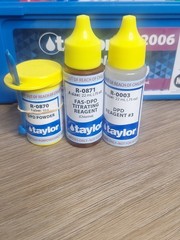 Taylor K-2006 FAS-DPD Service COMPLETE Water Swimming Pool Test Kit
