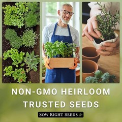 Fragrant Oregano Seeds for Indoor/Outdoor Gardening – Germinates in 7-14 Days