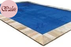 In the Swim 16′ X 32′ Premium Blue Rectangle Solar Pool Cover 12 Mil for Solar H