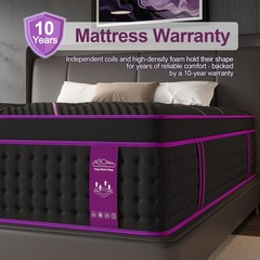 12″ 14″Twin Full Queen King Size Gel Memory Foam Spring Mattress In A Box