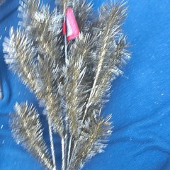 Artificial Silver Pine Branch Picks Door Decoration, 18 in, Pack Less Than 10