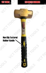 2 Pound Solid Brass Hammer with Hickory Wood Handle Non Marring Non Sparking 2lb