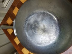 Vtg All-Clad Masterchef MC2 Stainless Aluminum 10″ Wok Skillet 2 Handle Fry Pan