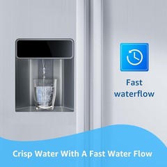 Filterlogic LT1000PC Refrigerator Water Filter, Replacement for LG, 3 Filters