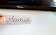 Custom Personalized Vinyl Lettering Name Decal Sticker Car Window Tumbler Flask