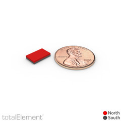 3/8 x 1/4 x 1/16 Inch Neodymium Rare Earth Block Magnets N52 (100 Pack)