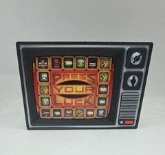 TV Game Press Your Luck Show Retro TV Display Stand Desk Art