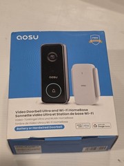 READ DESCRIPTION!!! AOSU Video Doorbell Ultra Wi-Fi Battery Alexa Google Home