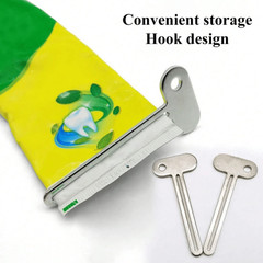 4pcs Toothpaste Squeezer Manual Toothpaste Dispenser Tool Bathroom Supplies