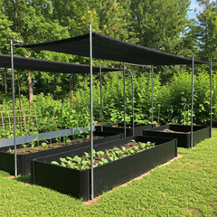 80% UV Sunblock Shade Cloth for Plant Cover Greenhouse Barn MANY SIZES