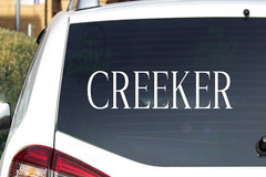 CREEKER – CREEK SQUAD – HOLLER BOYS CreekSquad Decal CNC cut Decal Vinyl Sticker