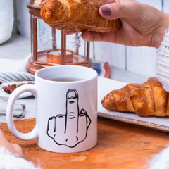 Personalized mug with text photo name logo personalized gift funny coffee mug 06