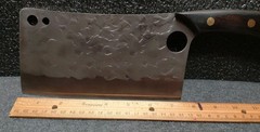 XYJ New 7.5 Inch Butcher Chef Slicing Nakiri High Carbon Steel VERY Sharp Knife
