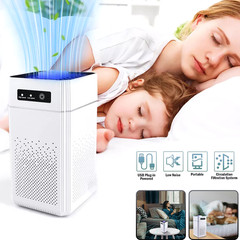 Large Room Air Purifier Home HEPA Washable Filter Air Cleaner for Allergies Pets