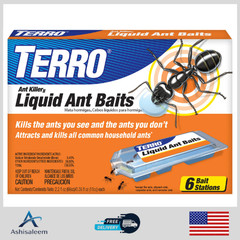 TERRO T300 Indoor Liquid Ant Baits 6 Count Bait Stations Ant Control
