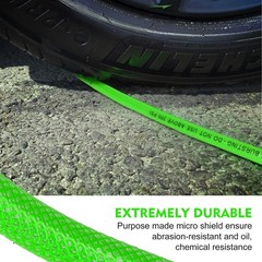 Air Compressor Hose 1/4 Inch x 100 Feet Reinforced Polyurethane PU Air Hose w