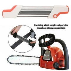 2 in 1 4.0mm Easy File Chainsaw Chain Sharpener for Stihl 3/8″ Diameter 5/32″