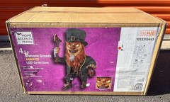 4.5ft Gruesome Grounds Animated LED Cursed Clover- Read Description
