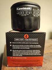 Pack of 2 Genuine (New) OEM Kawasaki 49065-0721 Oil Filter – Made in USA